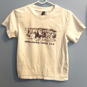 H and M Cowboy Graphic Tee